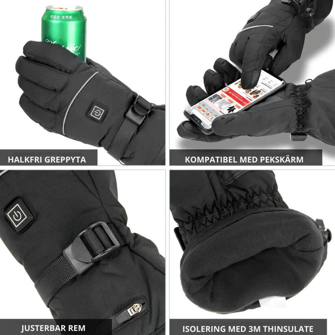 Electric Heated Gloves with 3M Insulation