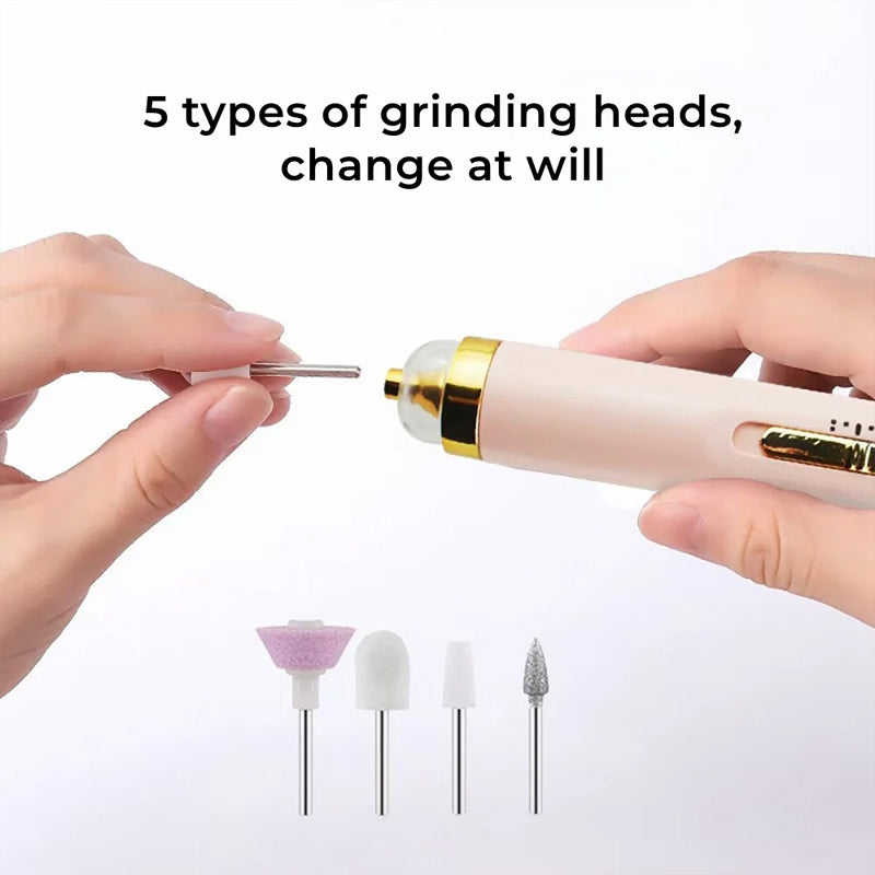 Electric Manicure Set - Ergonomic Design | Painless Use