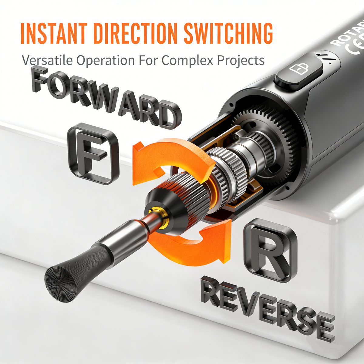 Electric Polishing Kit with 6-Speed Control and 16,000 RPM Motor