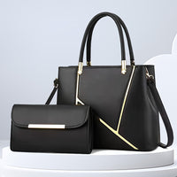 Elegant 2-Piece Handbag Set with Tote Bag and Crossbody Bag
