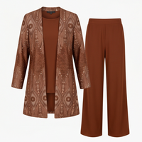Elegant 3-Piece Pantsuit Set