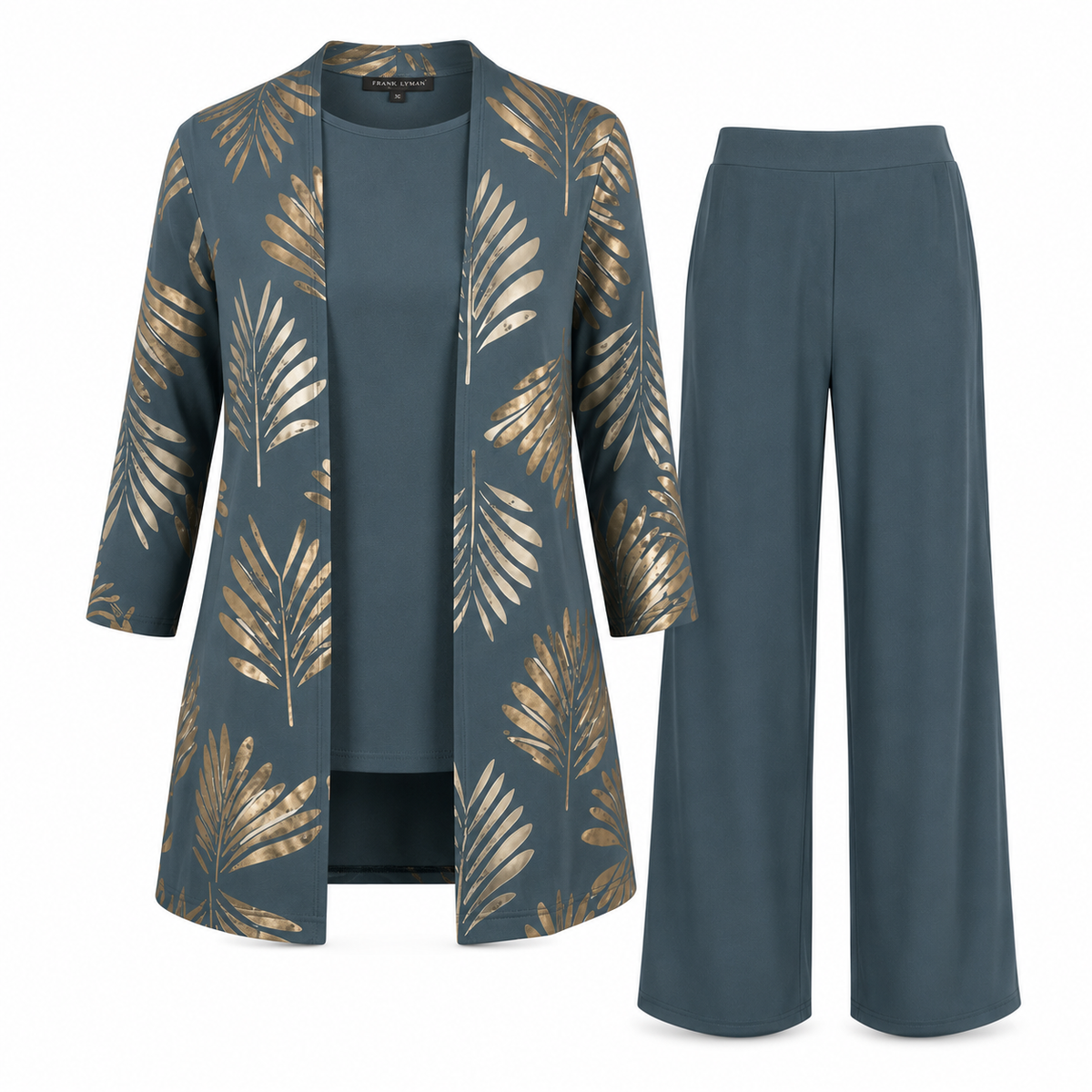 Elegant 3-Piece Pantsuit Set