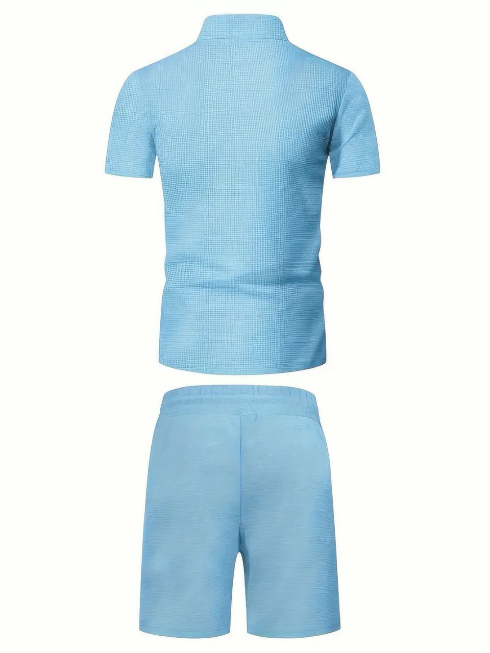 Elegant and Casual Shirt and Shorts Set