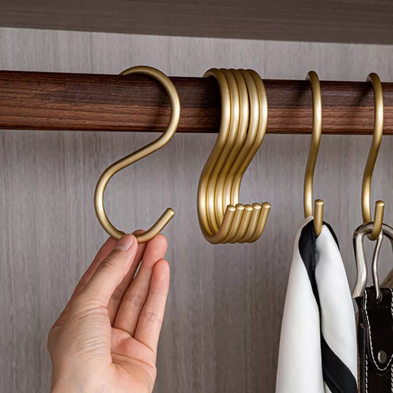 Elegant Clothes Hooks for Wardrobe and Coat Rack for Stylish Hanging