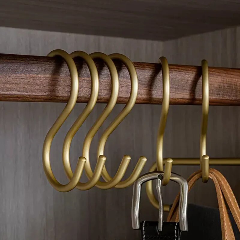 Elegant Clothes Hooks for Wardrobe and Coat Rack for Stylish Hanging