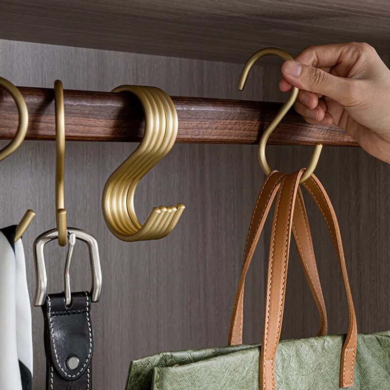 Elegant Clothes Hooks for Wardrobe and Coat Rack for Stylish Hanging