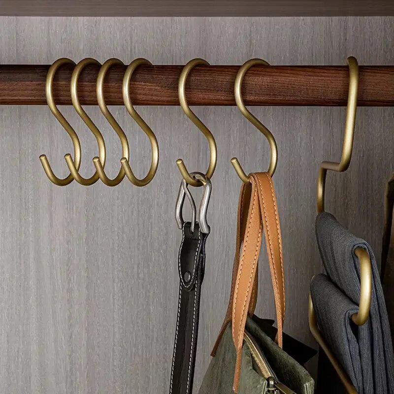 Elegant Clothes Hooks for Wardrobe and Coat Rack for Stylish Hanging