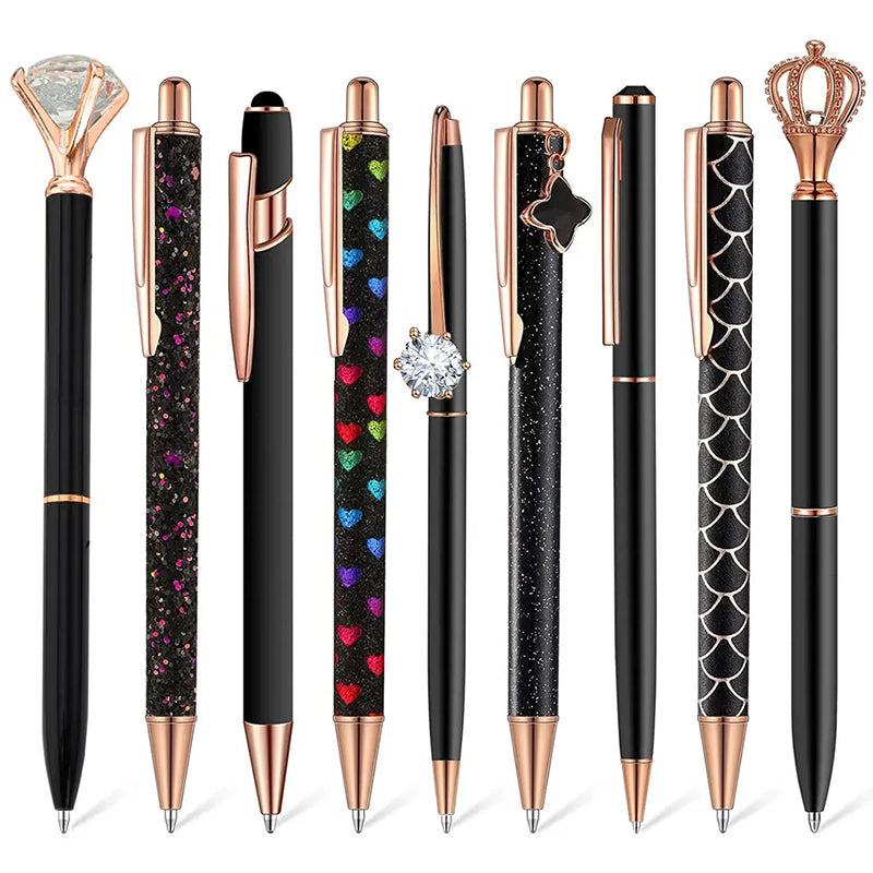 Elegant Diamond Ballpoint Pen Set for Stylish Writing