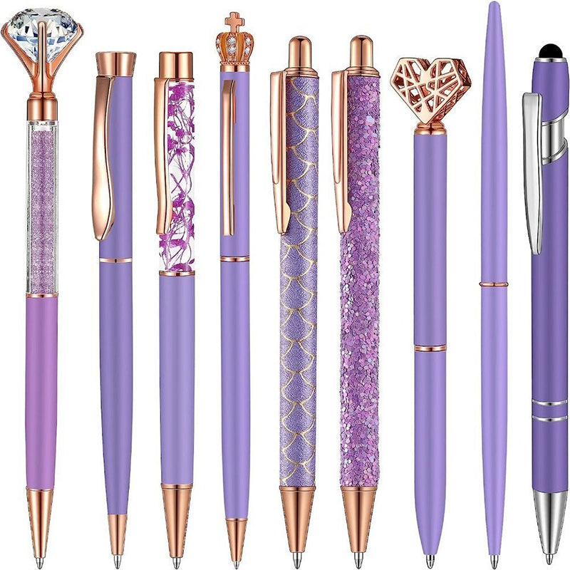 Elegant Diamond Ballpoint Pen Set for Stylish Writing