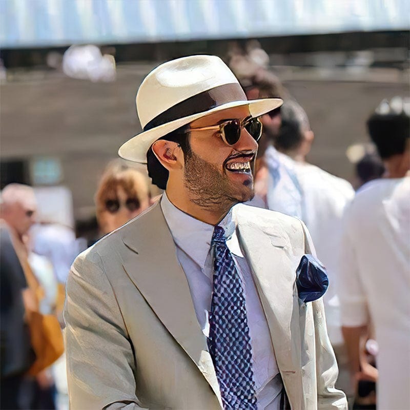 Elegant Handmade Classic Panama Hat