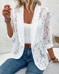 Elegant Lace Blazer