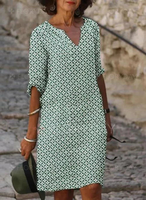 Elegant Midi Dress for Women