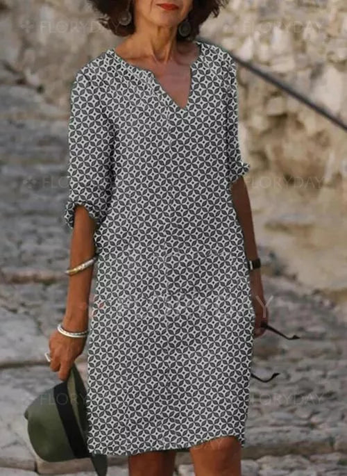 Elegant Midi Dress for Women