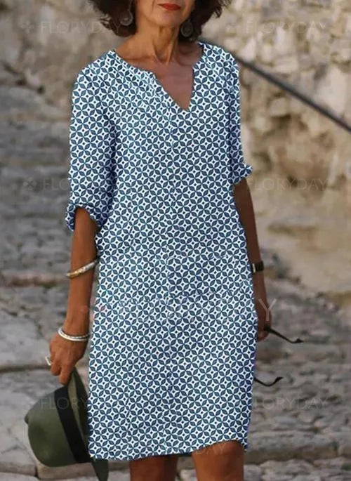 Elegant Midi Dress for Women