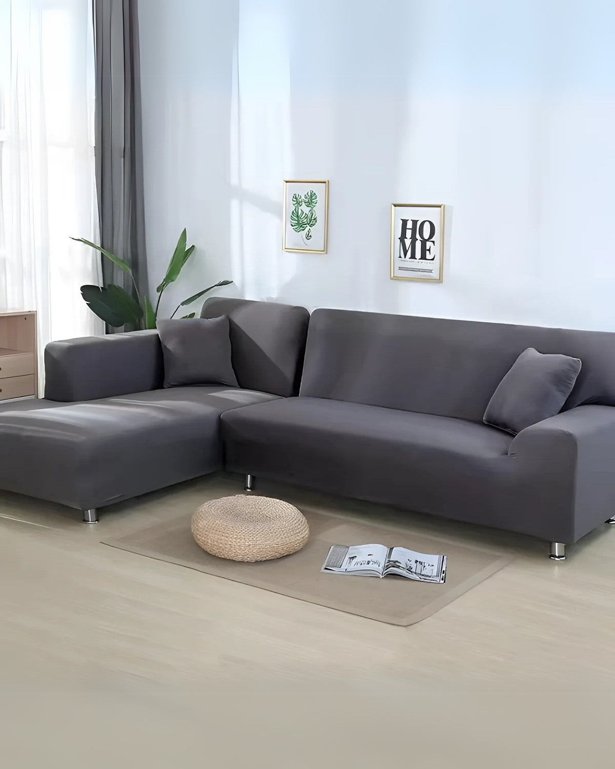 Elegant Modular Sofa Covers with Flexible Fit for Corner and Sectional Sofas