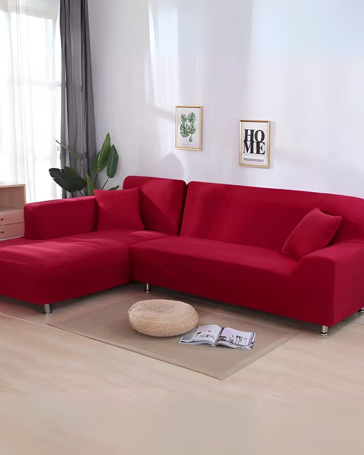 Elegant Modular Sofa Covers with Flexible Fit for Corner and Sectional Sofas