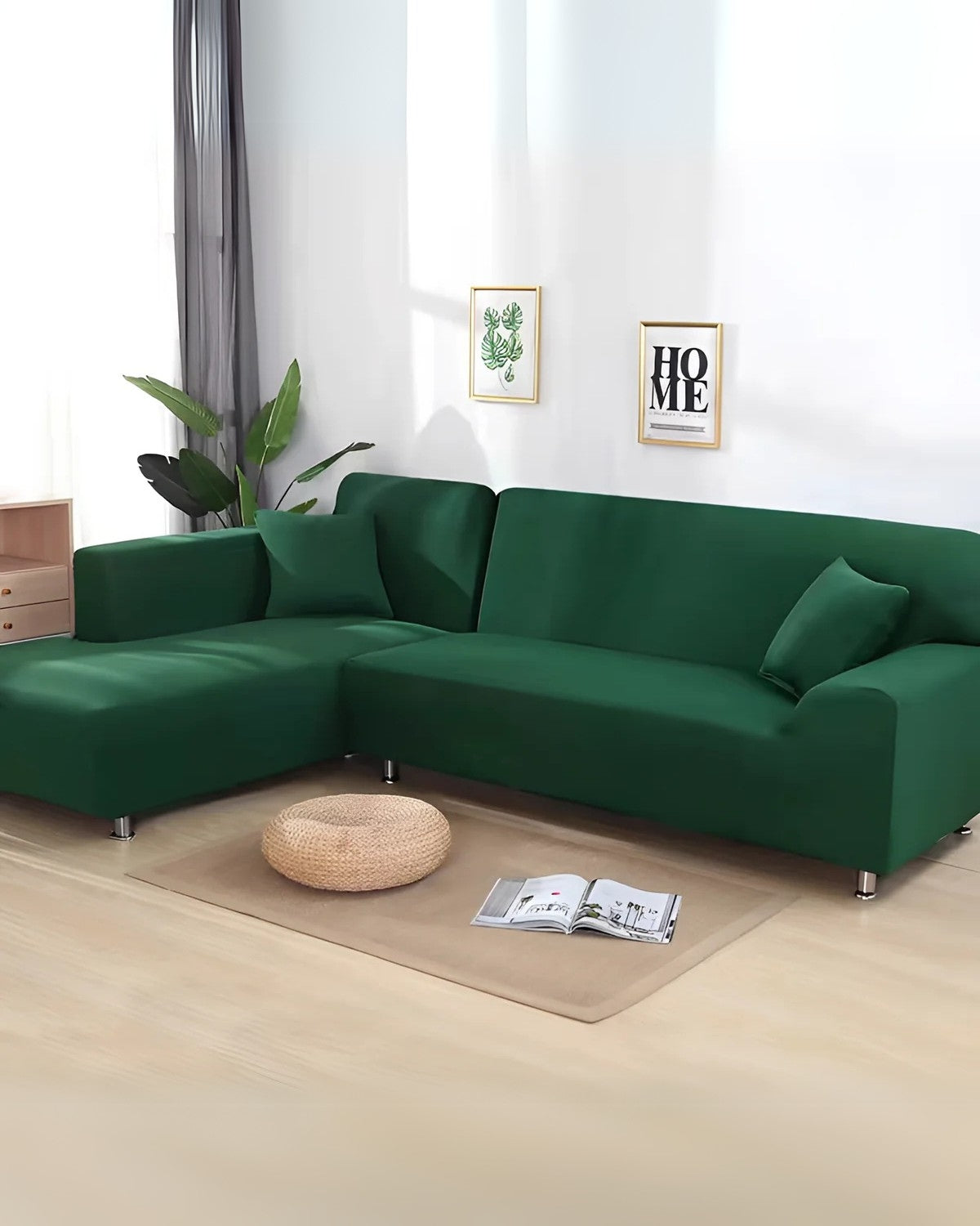 Elegant Modular Sofa Covers with Flexible Fit for Corner and Sectional Sofas