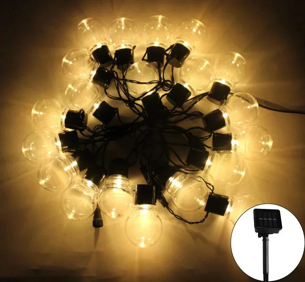 Elegant Outdoor LED Garland String Lights
