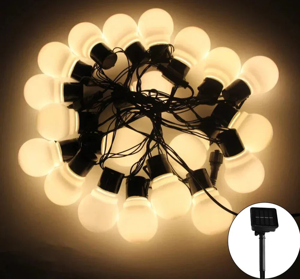 Elegant Outdoor LED Garland String Lights