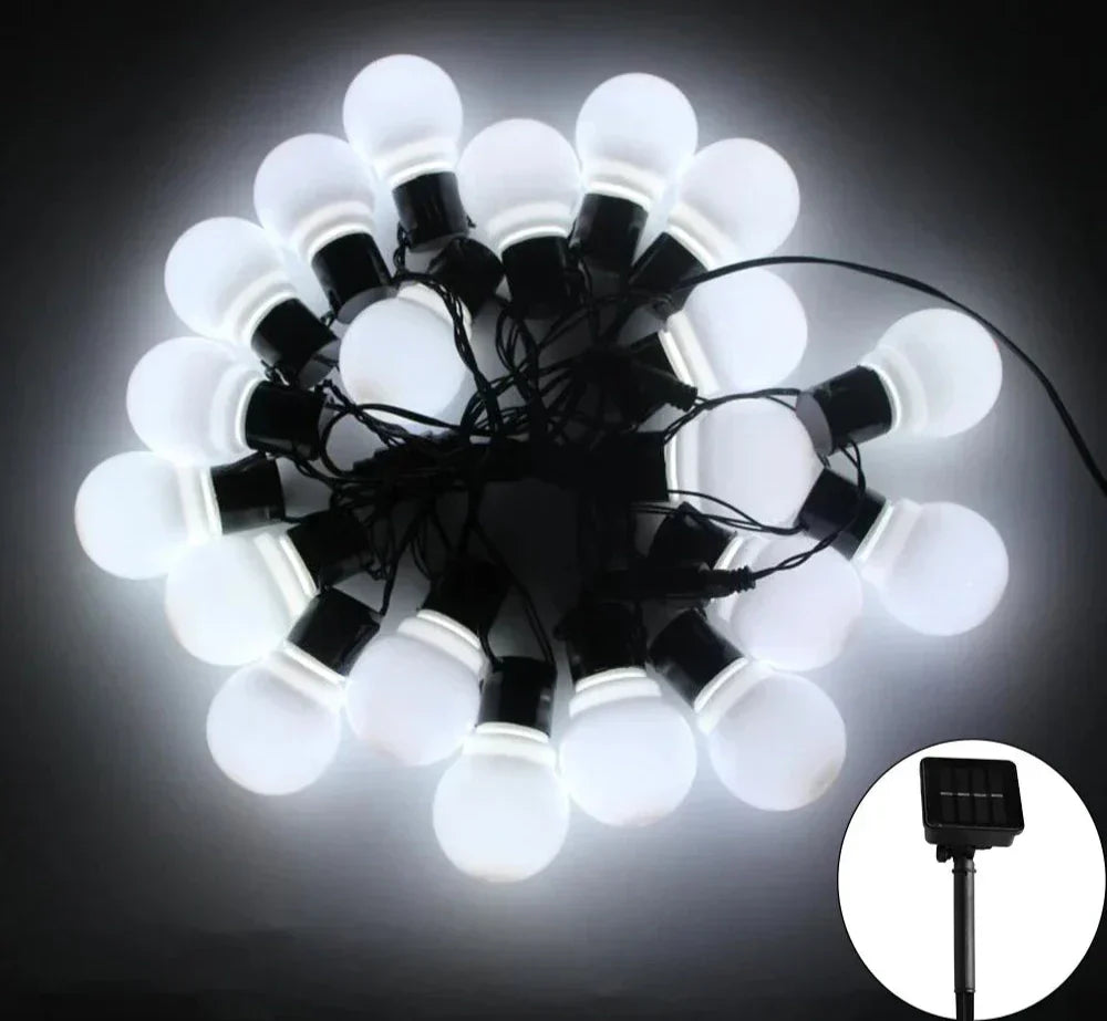 Elegant Outdoor LED Garland String Lights