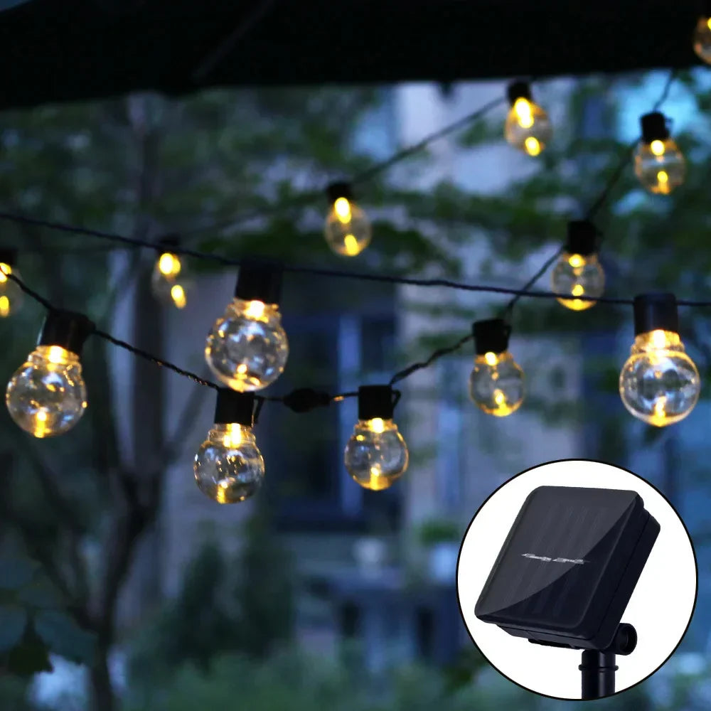 Elegant Outdoor LED Garland String Lights