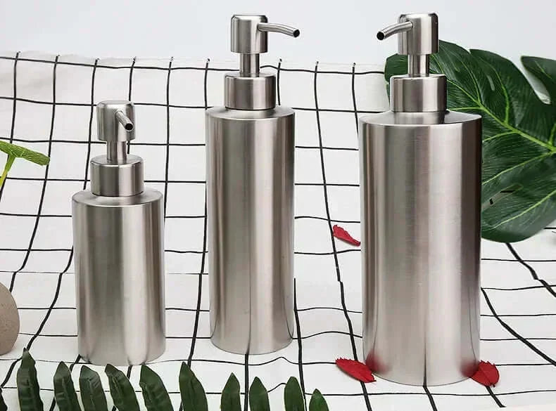 Elegant Stainless Steel Manual Soap Dispenser Pump