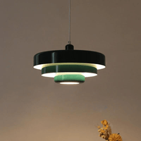 Elegant Three-Tier Pendant Light in Macaron Colours