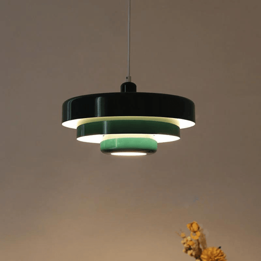 Elegant Three-Tier Pendant Light in Macaron Colours