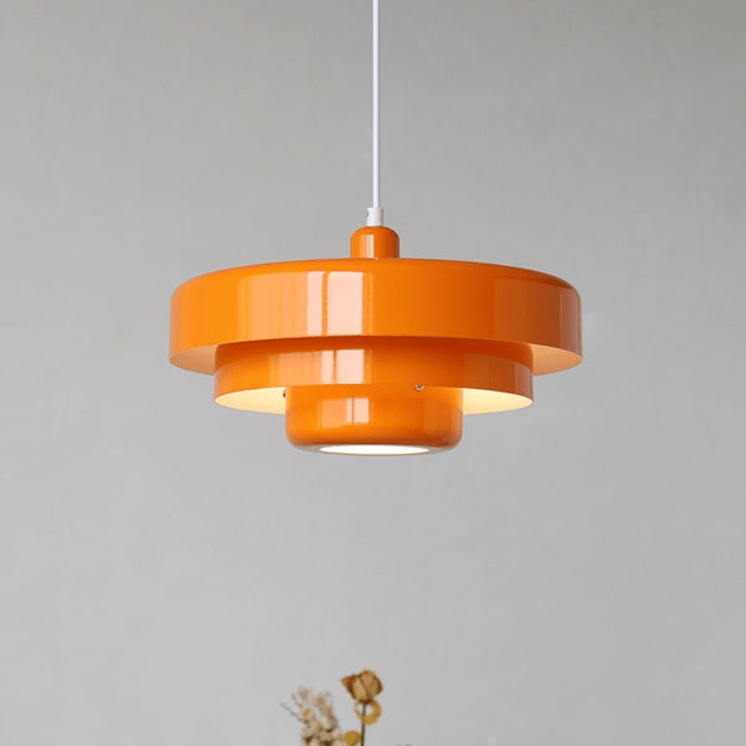 Elegant Three-Tier Pendant Light in Macaron Colours