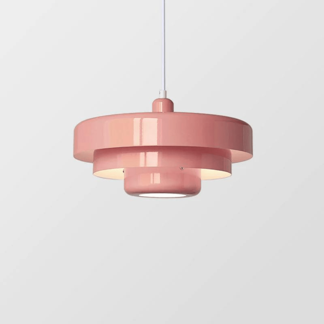Elegant Three-Tier Pendant Light in Macaron Colours