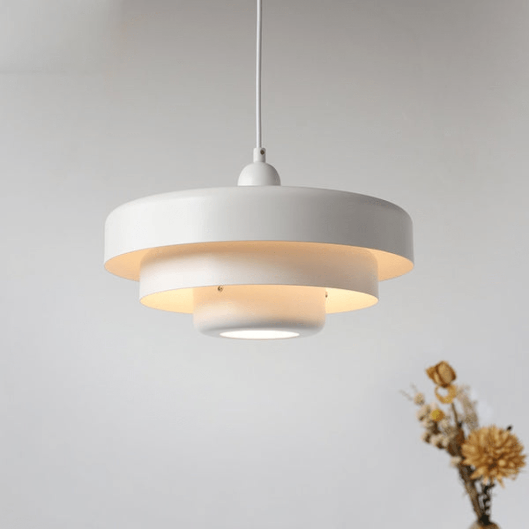 Elegant Three-Tier Pendant Light in Macaron Colours