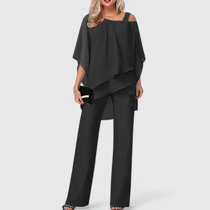 Elegant Two-Piece Pants Set