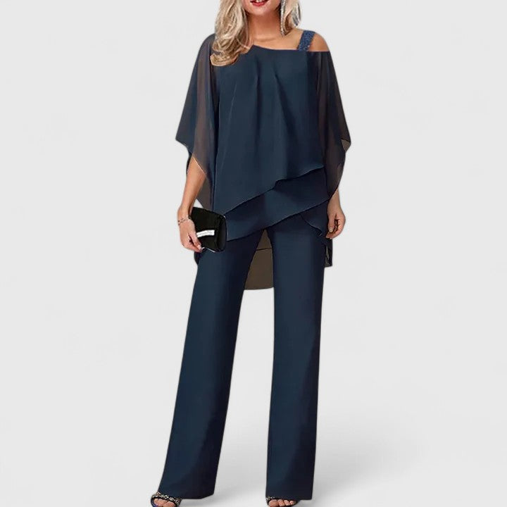 Elegant Two-Piece Pants Set
