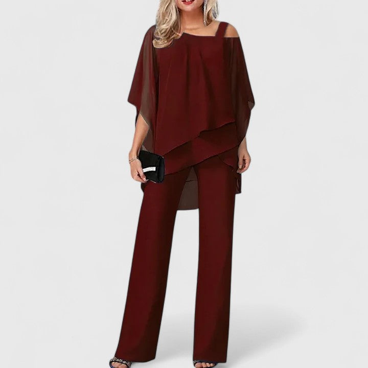 Elegant Two-Piece Pants Set