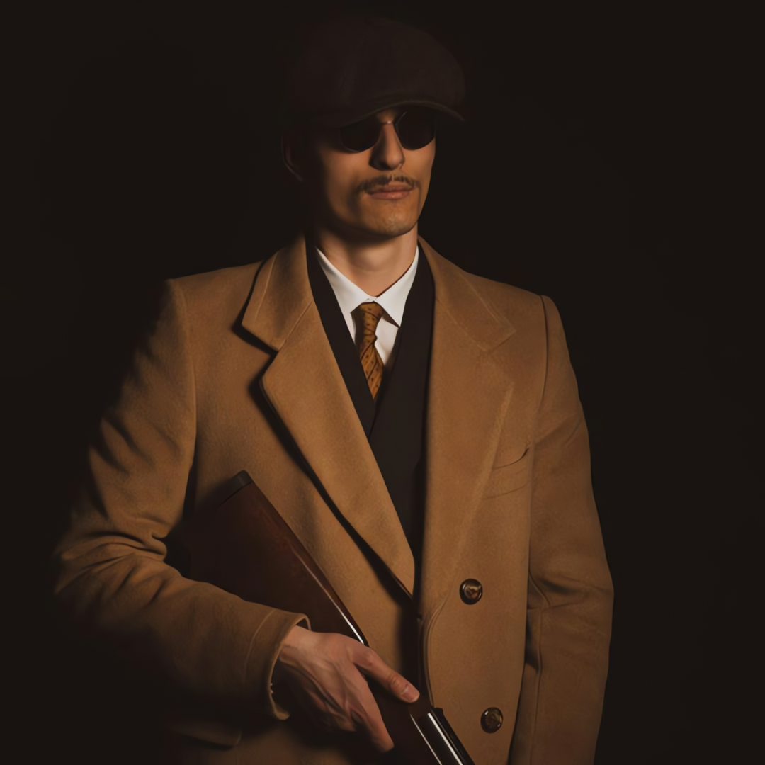 Elegant Vintage Men's Flat Cap (Peaky Blinders)