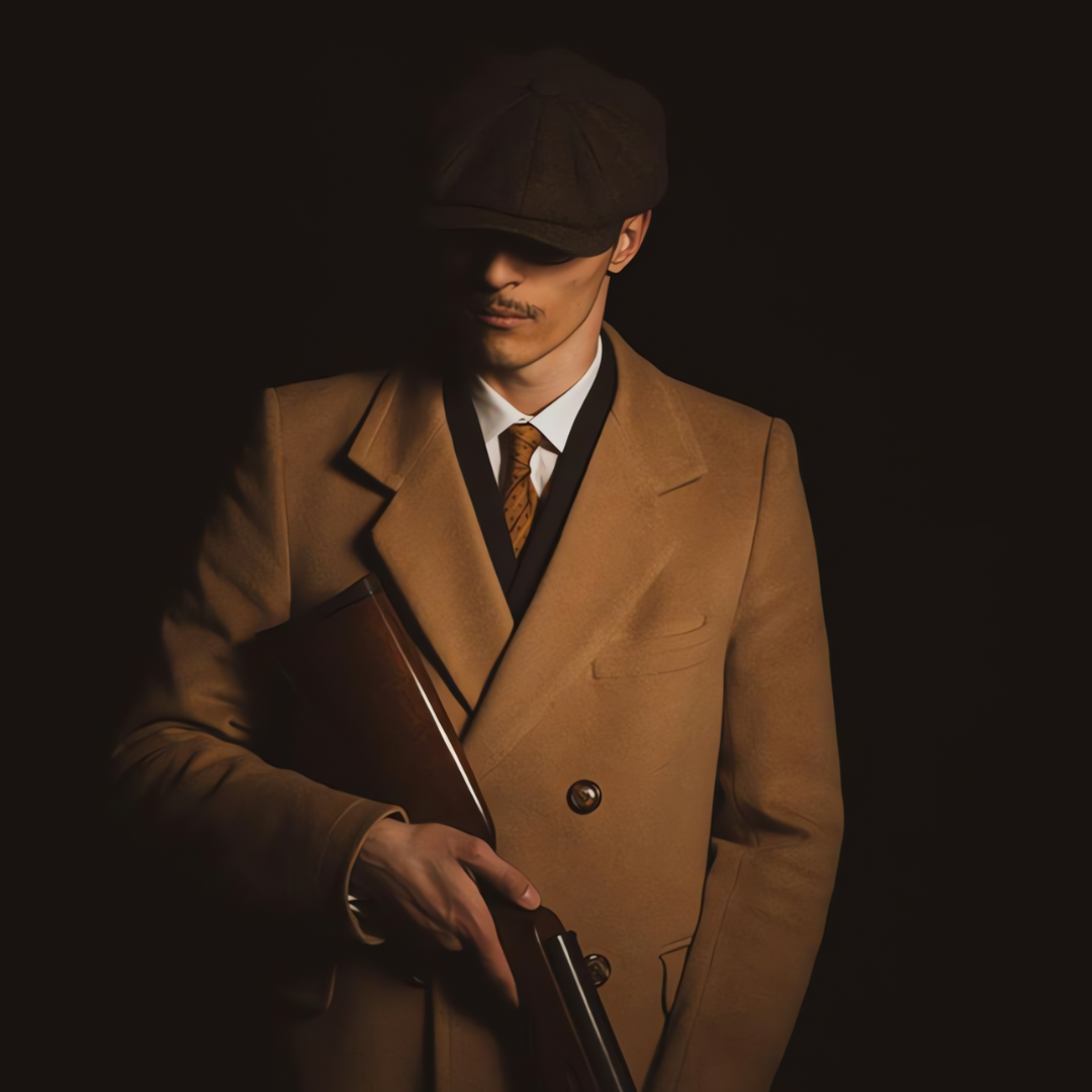 Elegant Vintage Men's Flat Cap (Peaky Blinders)