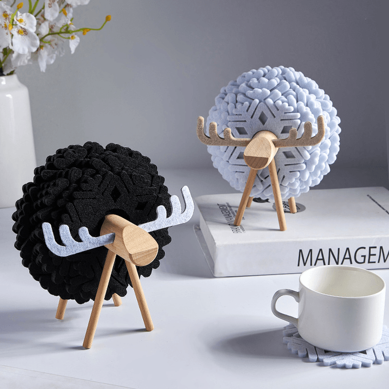 Elk 12-Piece Coaster Set
