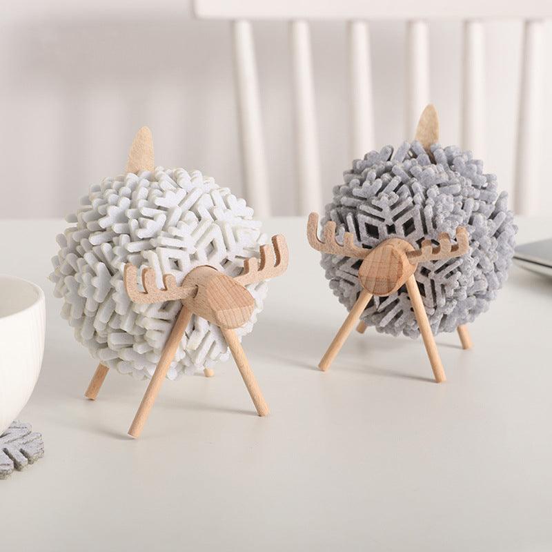 Elk 12-Piece Coaster Set