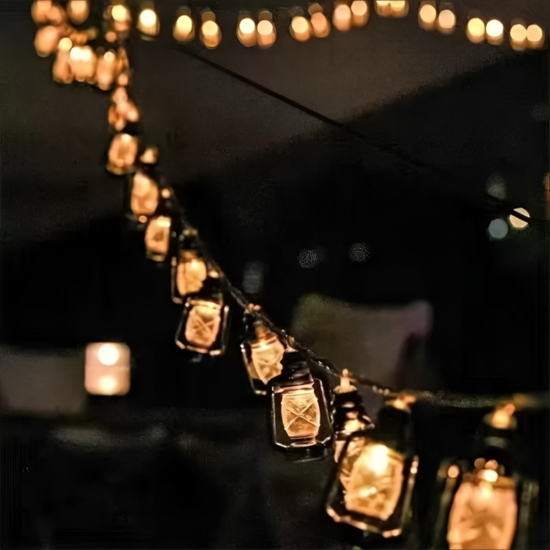 EmberGlow Lantern String Lights