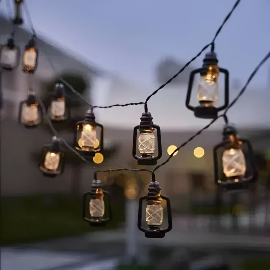 EmberGlow Lantern String Lights