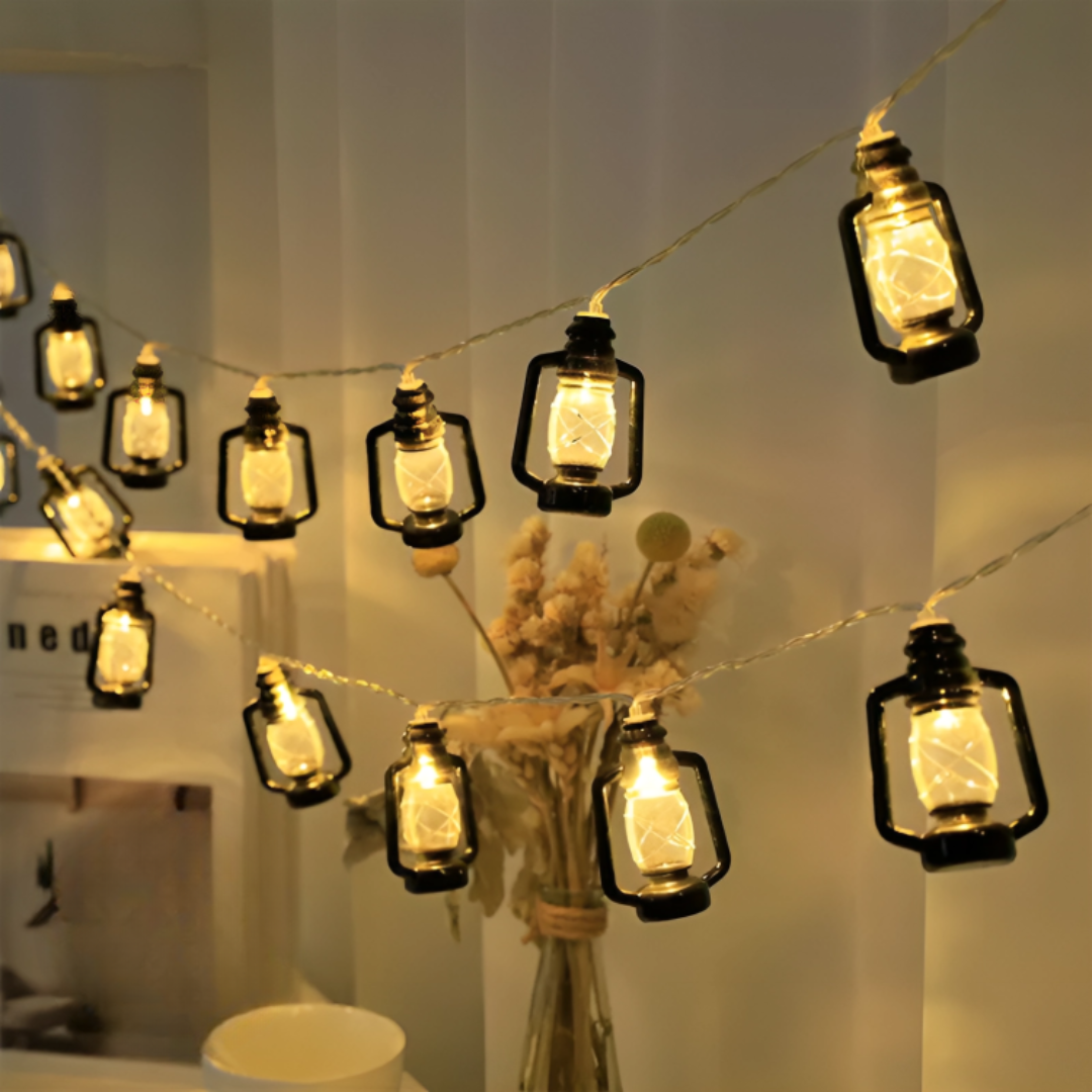 EmberGlow Lantern String Lights