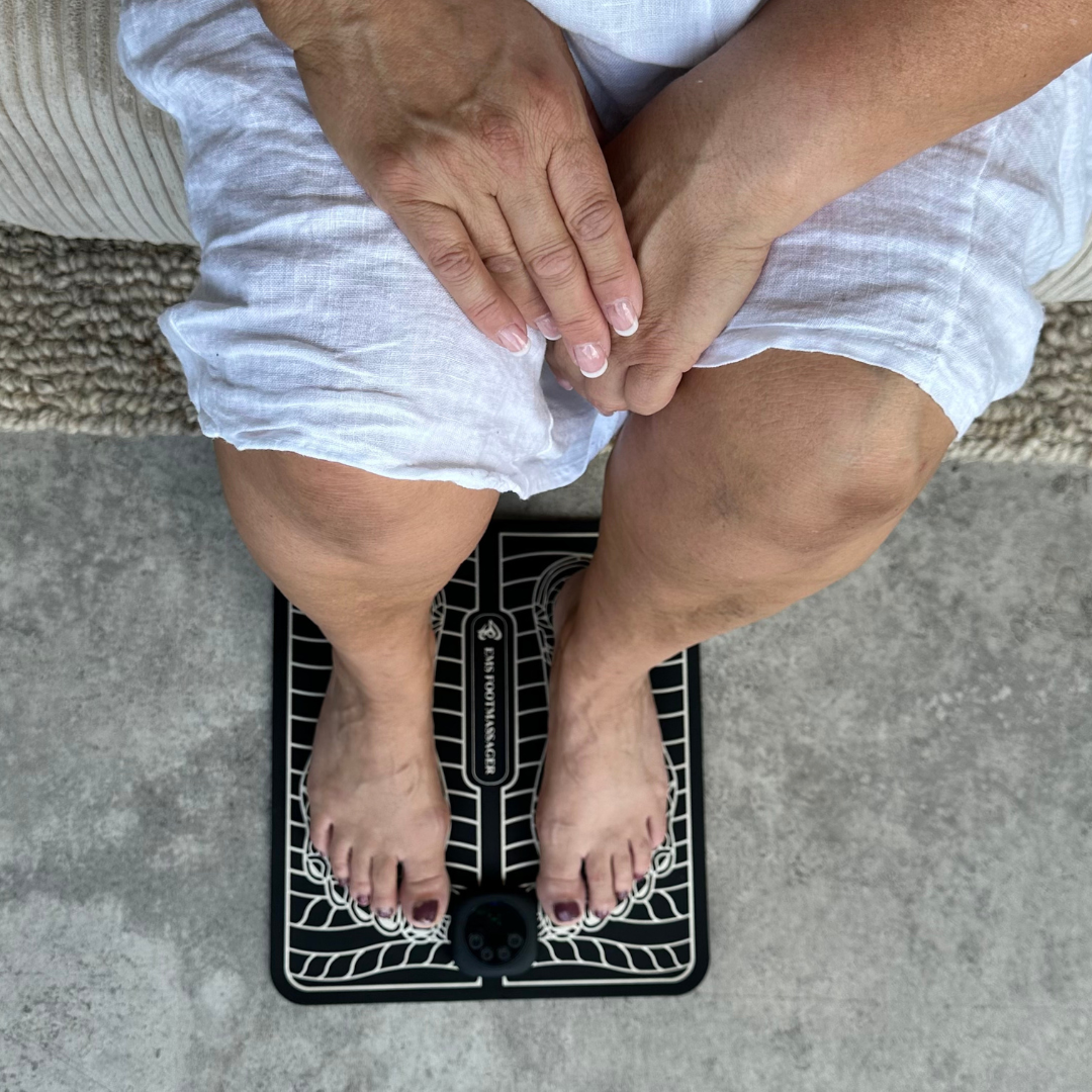 EMS Foot Massager for Pain Relief - Therapy & Recovery