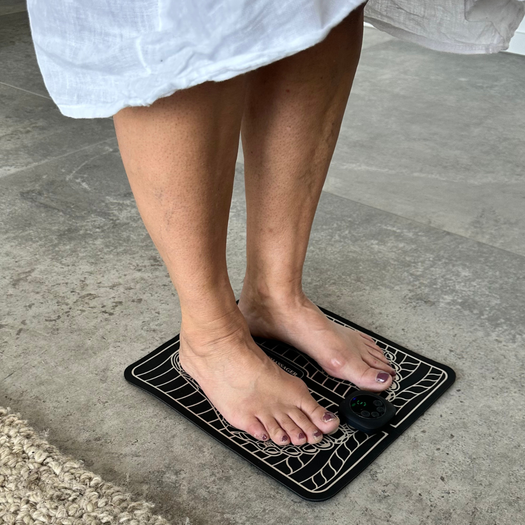 EMS Foot Massager for Pain Relief - Therapy & Recovery