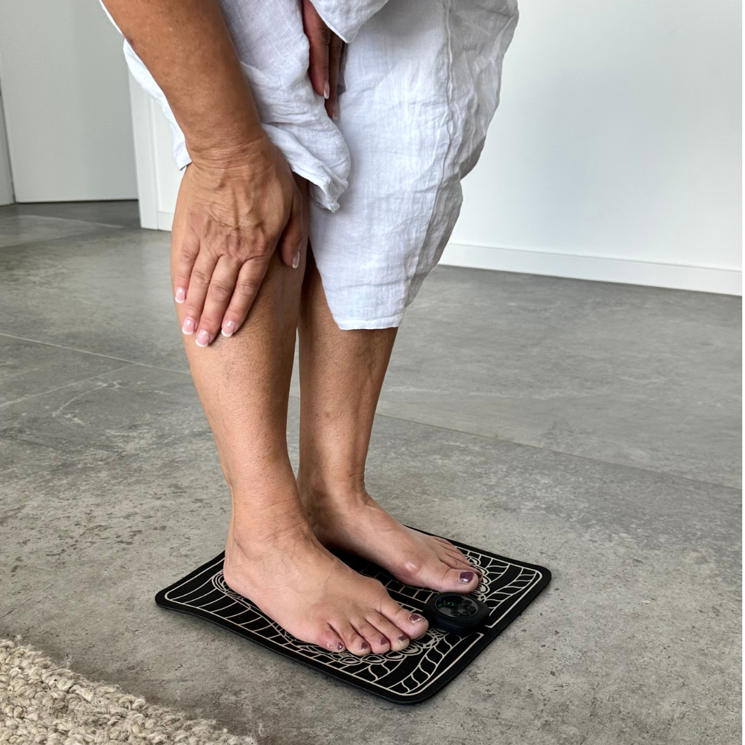 EMS Foot Massager for Pain Relief - Therapy & Recovery