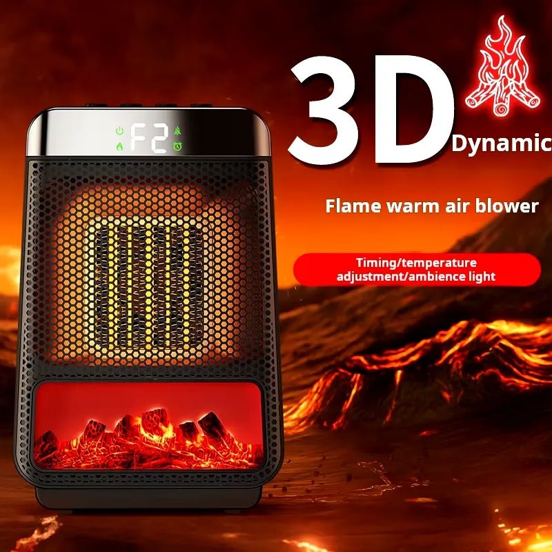 Energy-Efficient Electric Heater for Fast, Powerful Heating in Large Rooms