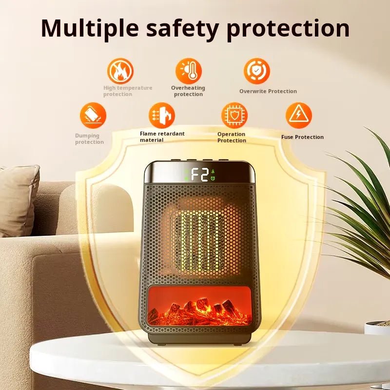 Energy-Efficient Electric Heater for Fast, Powerful Heating in Large Rooms