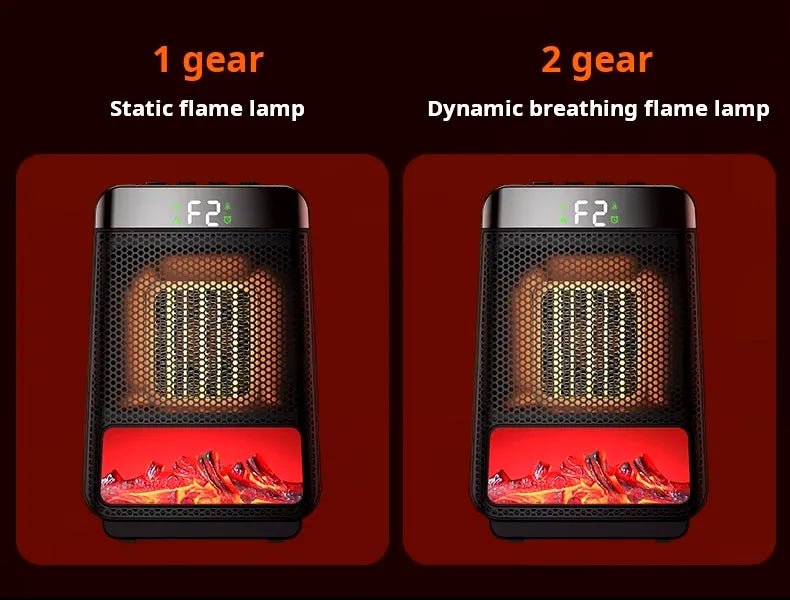 Energy-Efficient Electric Heater for Fast, Powerful Heating in Large Rooms