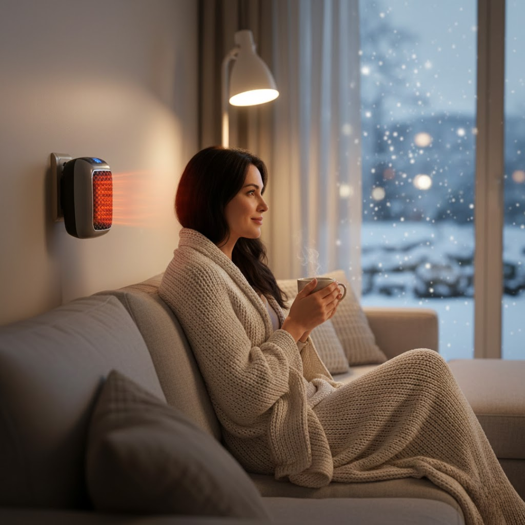 Energy-Efficient Fan Heater with Modern Design
