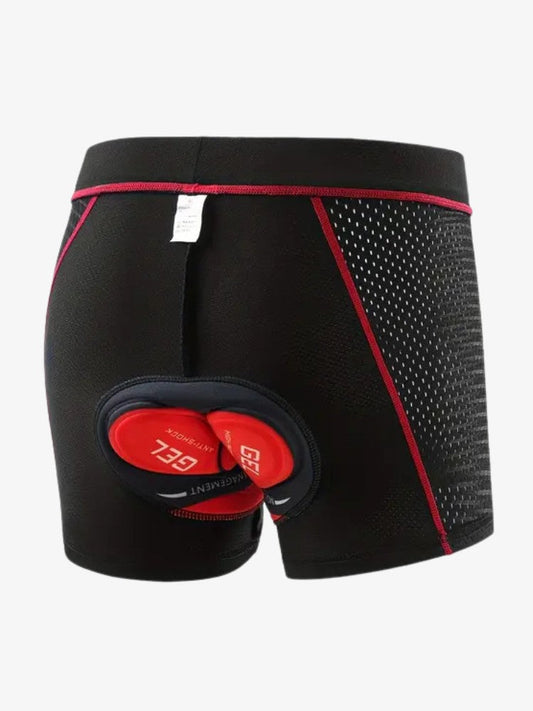 Ergonomic and Breathable Men's Gel-Padded Cycling Shorts