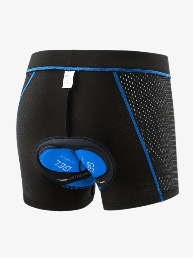 Ergonomic and Breathable Men's Gel-Padded Cycling Shorts